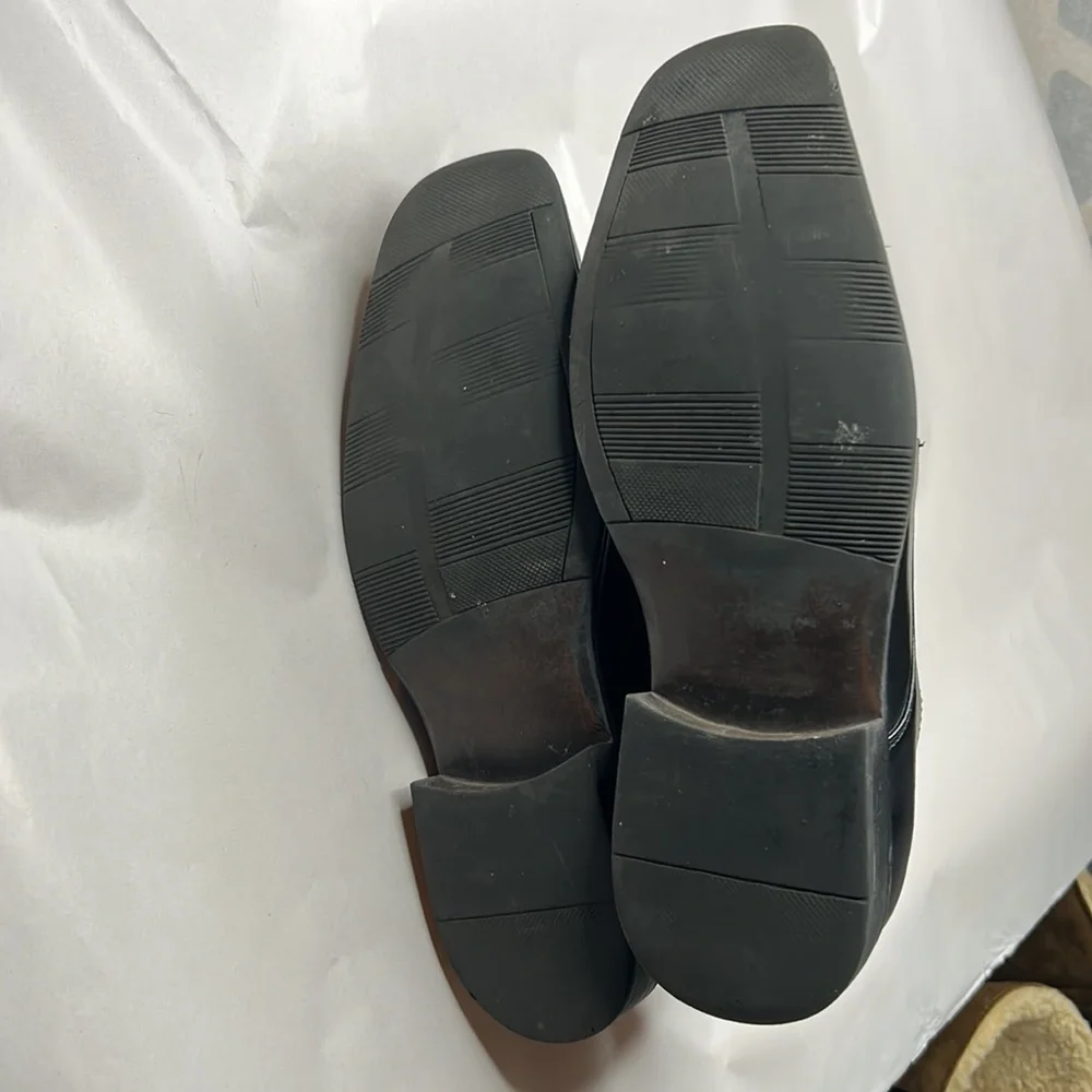 Alfani Adam Men’s Black Cap Toe Dress Shoes Size 9M